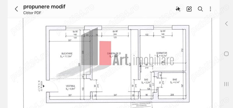 Vanzare apartament 2 camere semidecomandat Drumul Gazarului - Giurgiului